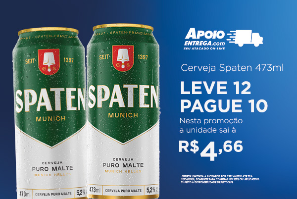 cerveja spaten até 12/4
